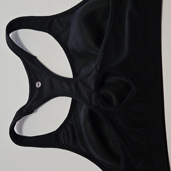 Avia Charcoal Sports Bra Size XL Molded Pads Pull Over - Picture 4 of 8